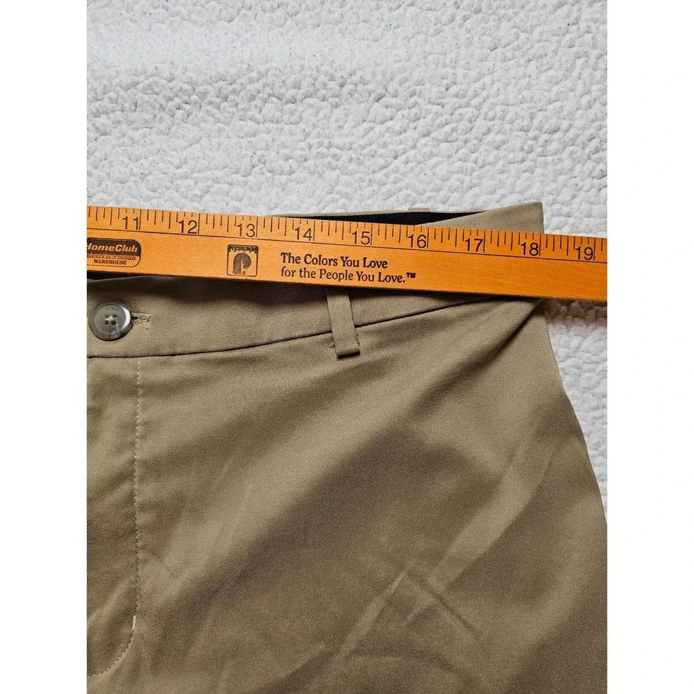 Nike Golf Dri-FIT Shorts Mens 36 Khaki Tan Performance Athletic Golfing Shorts